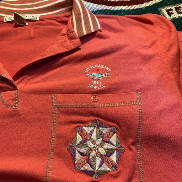 Vintage IZOD polo tee size medium - Picture 2 of 4